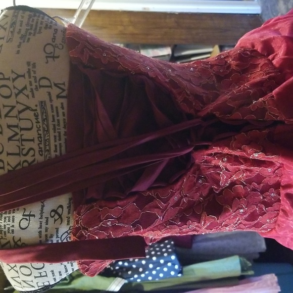 Handmade One Of A Kind Gorgeous  Ball Gown - Picture 5 of 9